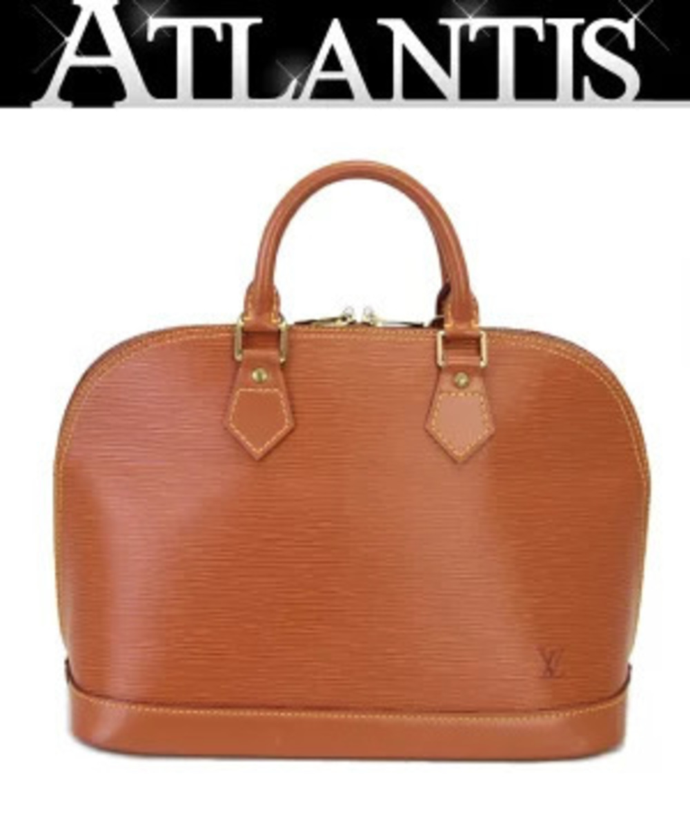 Louis Vuitton Alma handbag Epi leather Zipangu Gold Brown
